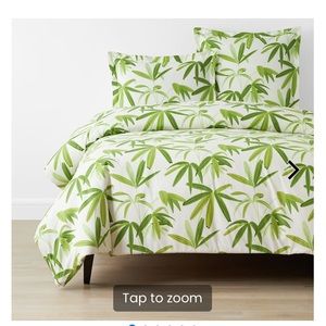 Company Store Palm Twin Duvet Cover